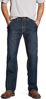 ARIAT Rebar M4 Slim Fit Durastretch Straight Leg Jean - Men's Utility Work Trousers