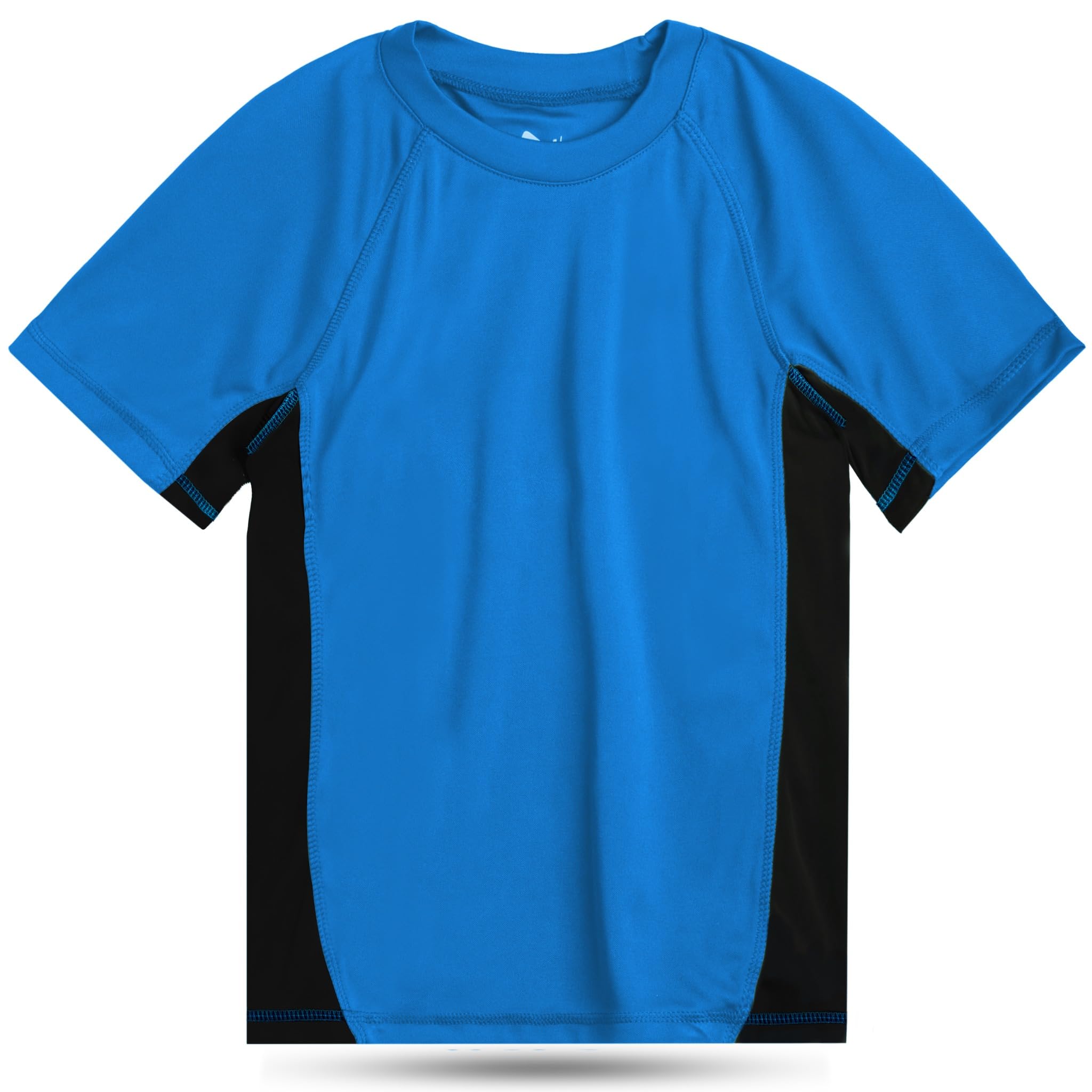 Kanu Surf Boys' Short Sleeve UPF 50+ Rashguard Swim Shirt