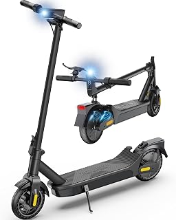 Electric Scooter- Electric Scooter for Adults,600W-1000W Peak,up to 32.19KM/H,32.19KM-64.37KM Range120-150KG Load,Foldable E-Scooter for Adult Teens with Damping Adjustable Suspensions