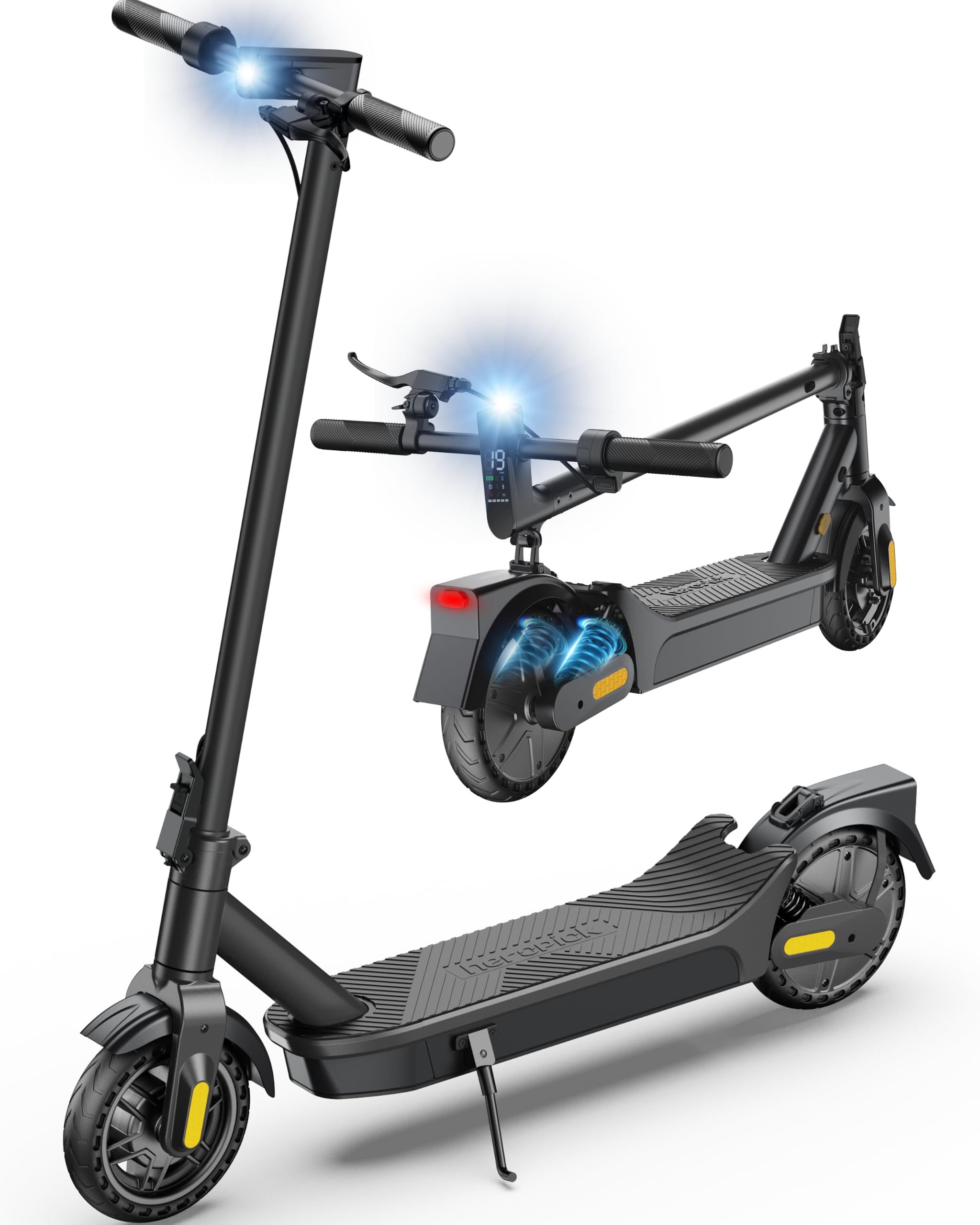 Electric Scooter- Electric Scooter for Adults,600W-1000W Peak,up to 32.19KM/H,32