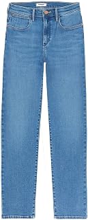 Wrangler Women's Mom Straight Jeans