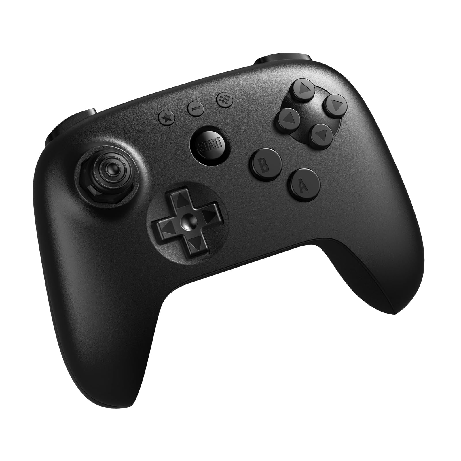 8Bitdo 64 Bluetooth Controller for Analogue 3D, Black | Switch/Switch 2, Windows