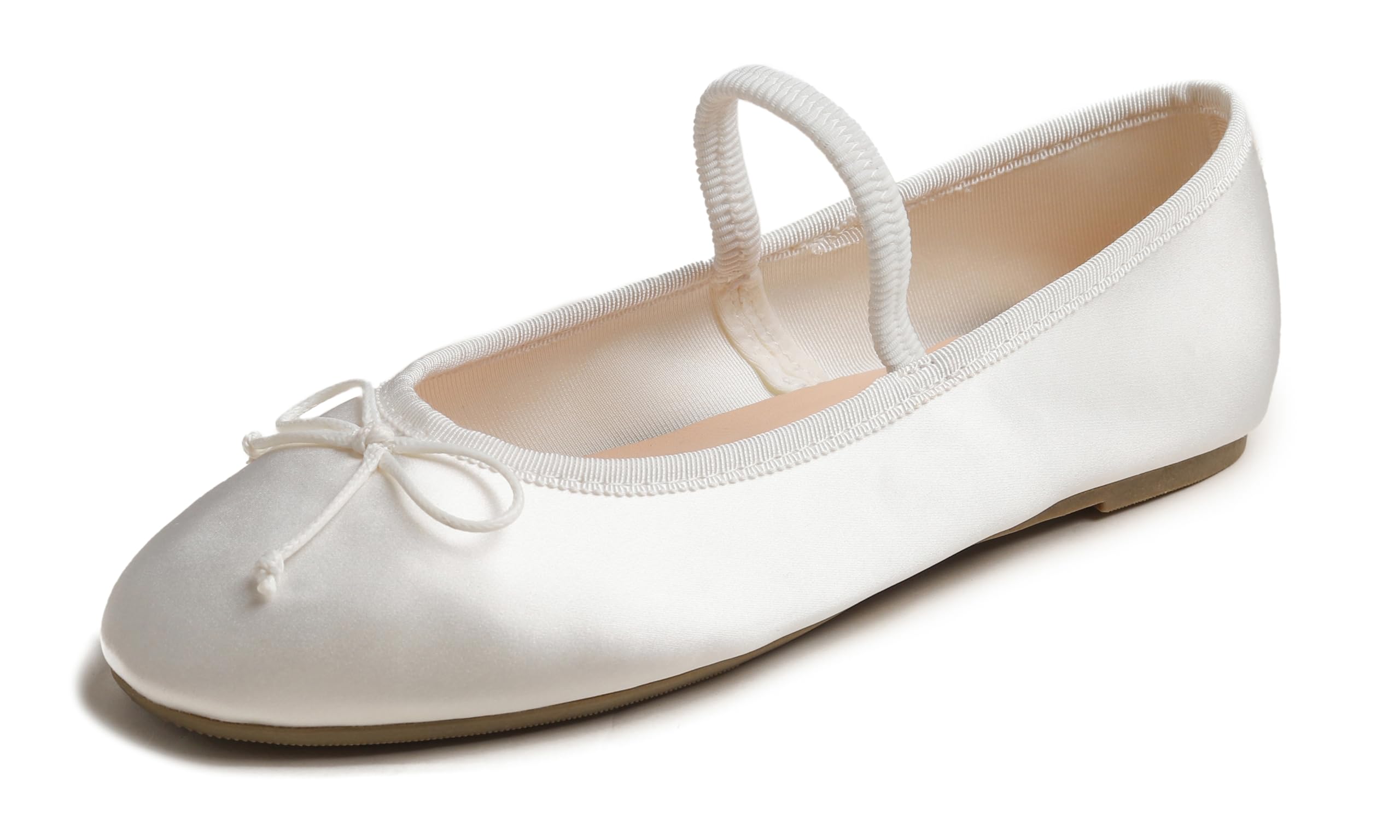 Feversole Women's Mary Jane Fashion, Classic Flat Shoes for Women Elegant Pumps 