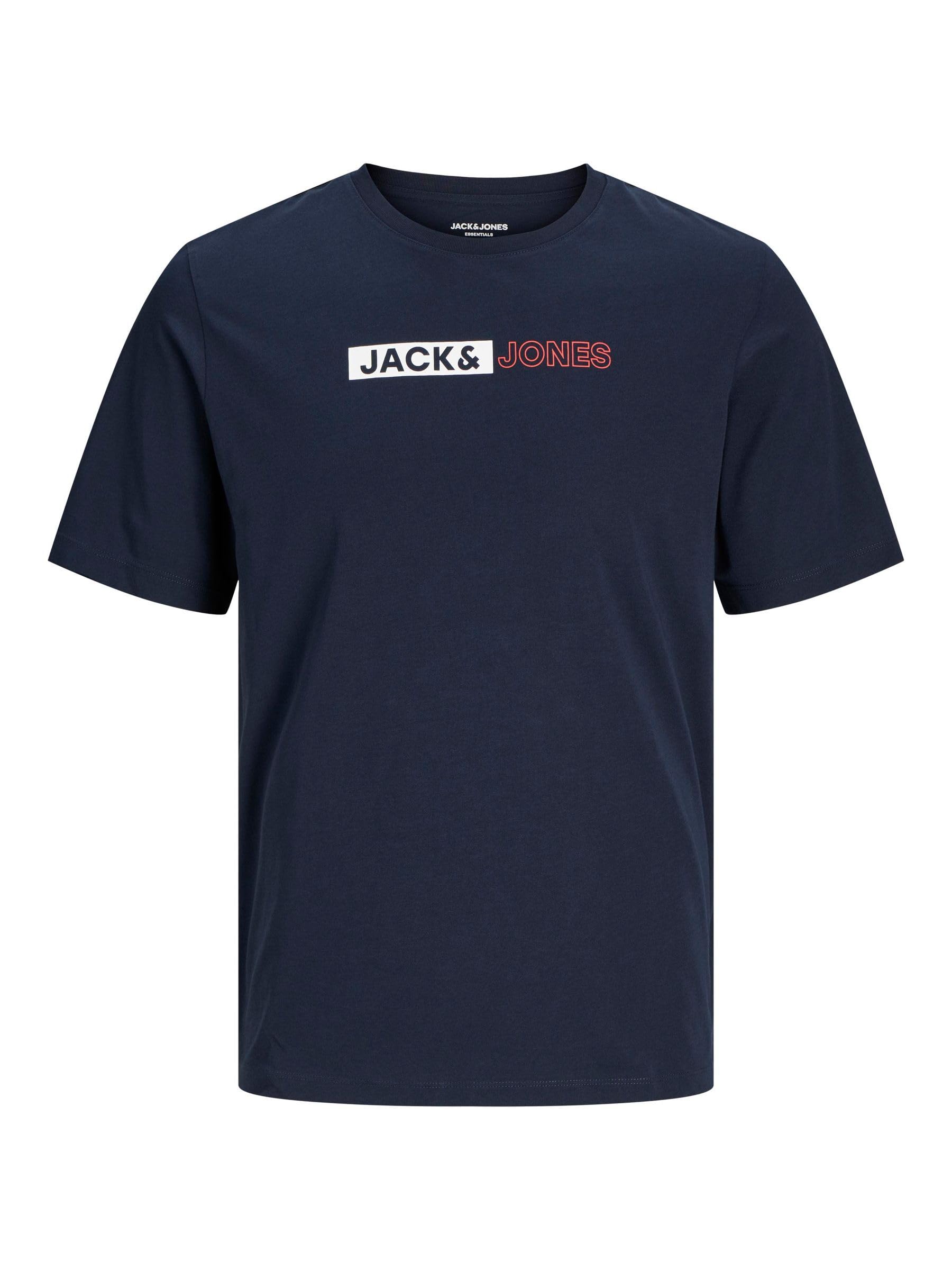 JACK & JONES Jjecorp Logo Tee Play SS O-n Noos Pls Men's T-Shirt (Pack of 1)
