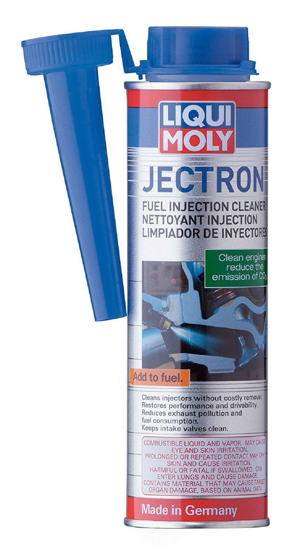 Liqui Moly Jectron 7711 Gasoline Fuel Injection Cleaner additive, Cleans Valves 