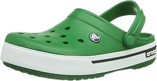 Crocs Crocband II.5 Clog, Unisex Adult Clogs, Green (Citrus/White), 42/43 EU