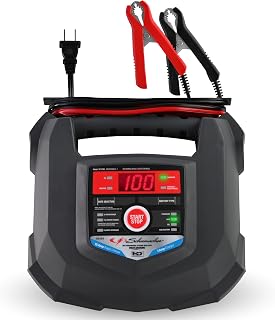 Schumacher Electric 15A Car Battery Charger &amp; Maintainer, 6V/12V – SC1280 | 3A Trickle Charge, Restores Batteries, Fully Automatic &amp; Microprocessor Controlled – Power Sport, Auto, Marine Batteries