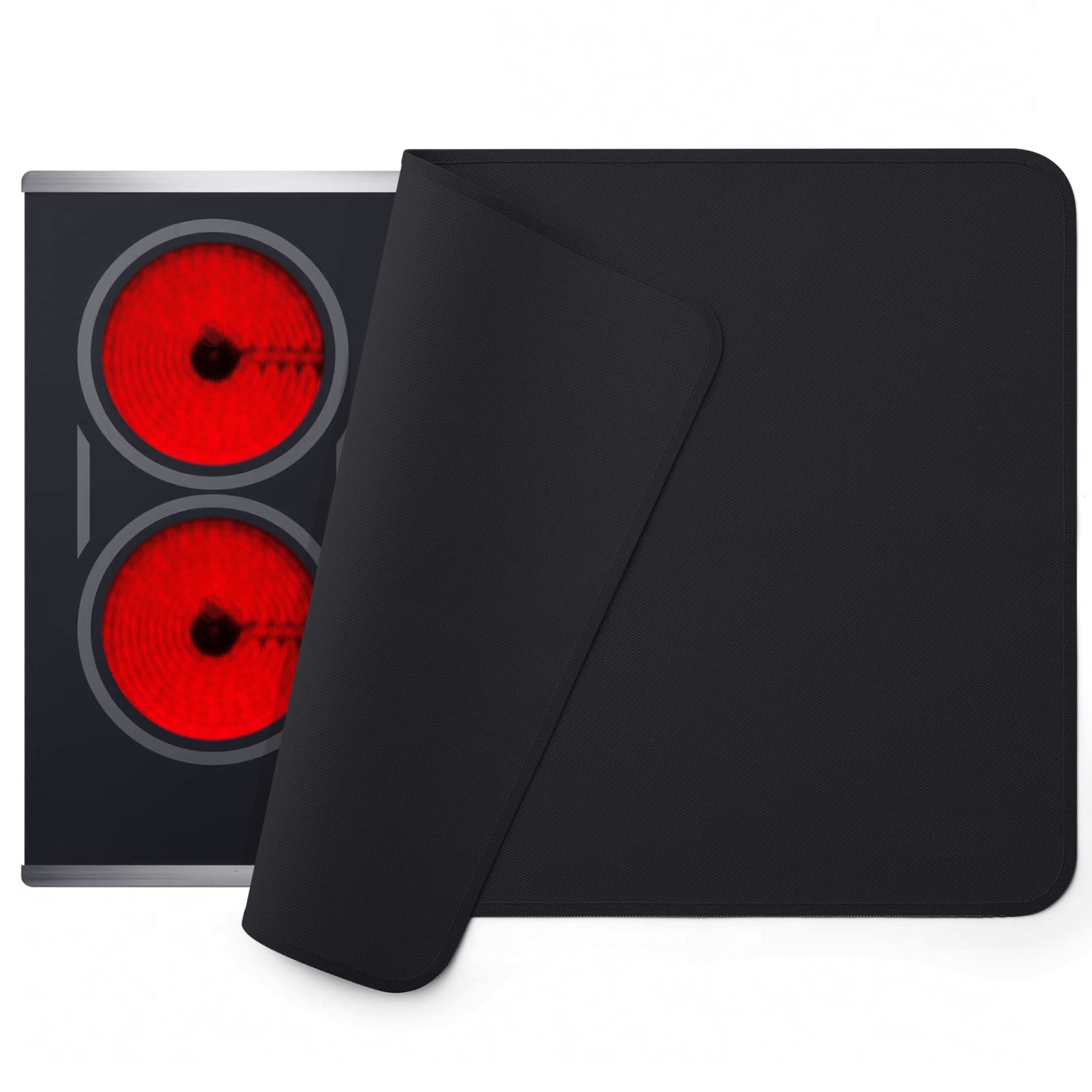FLASLD Fireproof and Waterproof Stove Top Covers, 21×32 inch Electric Stove Cove