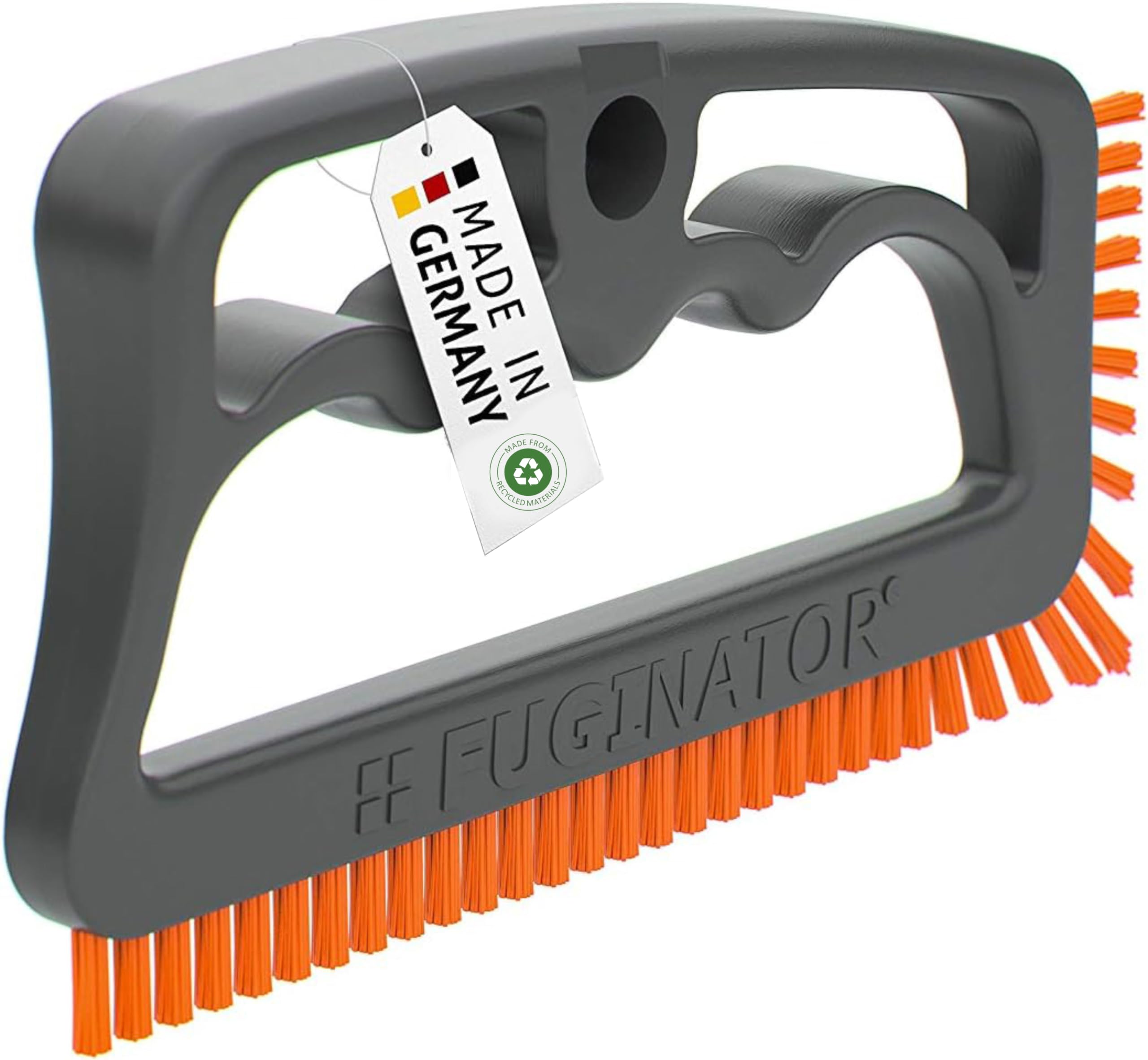 Fuginator® Recycling Grout Brush Grey/Orange - Cleaning Brush for Joint Cleaning