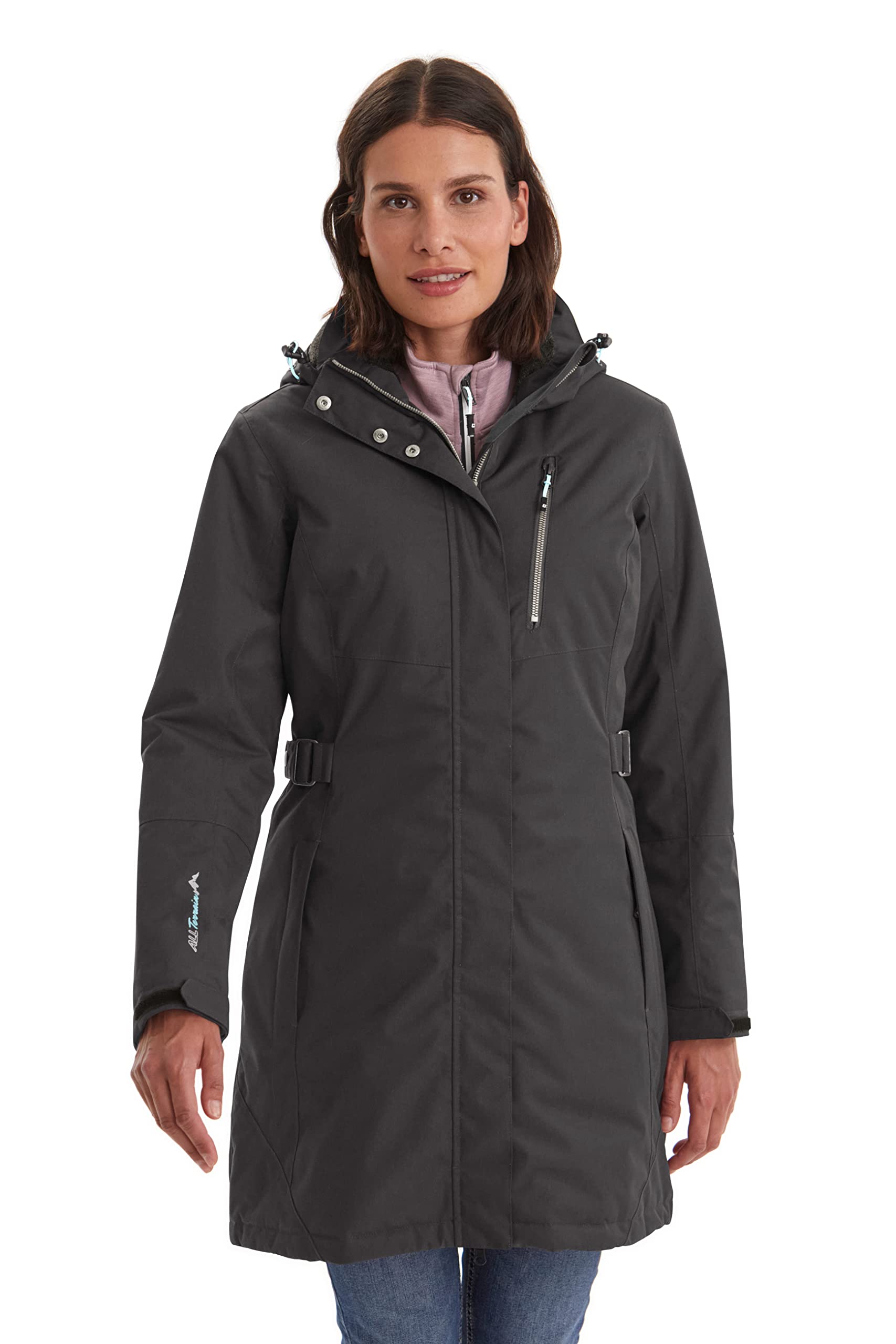 Killtec Alisi Women's Winter Park with Detachable Hood