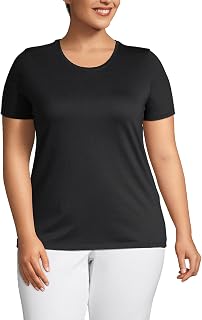 Lands' End Women's Supima Crew Neck T-Shirt