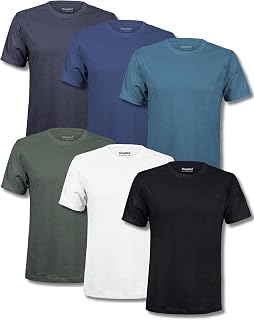 Kingsted Mens T-Shirts - Soft & Comfy Cotton Blend - Classic Fit Tee Shirts