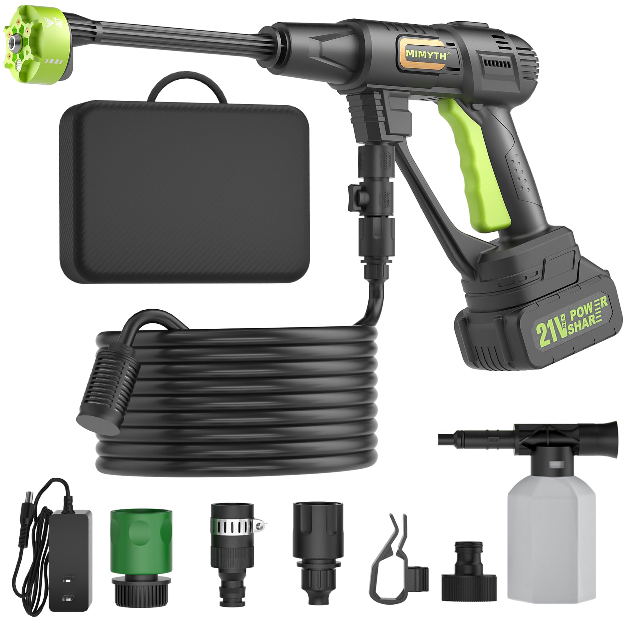 Cordless Pressure Washer, Handheld Portable Battery Cordless Power Washer | 1480