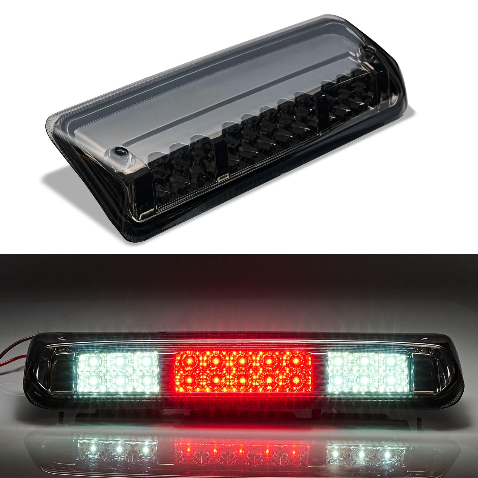 Cxdar Third 3rd Brake Light LED for 2004 2005 2006 2007 2008 Ford F150, High Mou