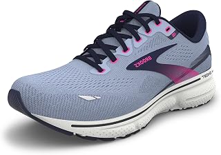 Brooks Ghost 15 Neutral Women's Running Shoes, White/Parchment/Lavender