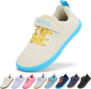 SAGUARO Barefoot Shoes Kids Minimalist Shoes with Zero Drop Sole and Wide Toe Box, 25-36 EU