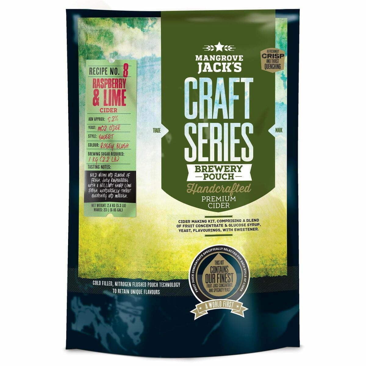 Mangrove Jacks Raspberry & Lime Cider Kit