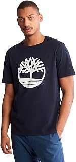 Timberland TFO SS Linear Tee Men T-Shirt TB0A2BRN 100 White