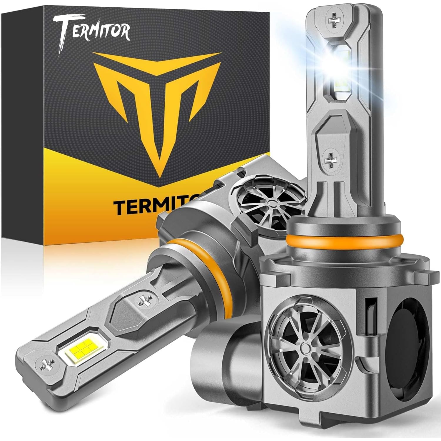 Termitor Latest-Gen 9005/HB3 LED Light Bulbs, 1000% 80000LM High Output, 1:1 Hal