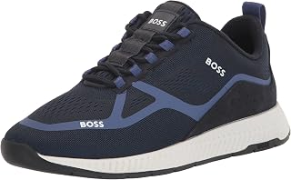 BOSS Men's Mesh Mix Running Sneakers