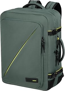 American Tourister Take2Cabin Expandable Travel Backpack 17.3 Inch 55 cm 42.5 L 42.5 L Dark Forest