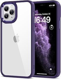 HOOMIL iPhone 11 Pro Case Anti-Yellowing Purple