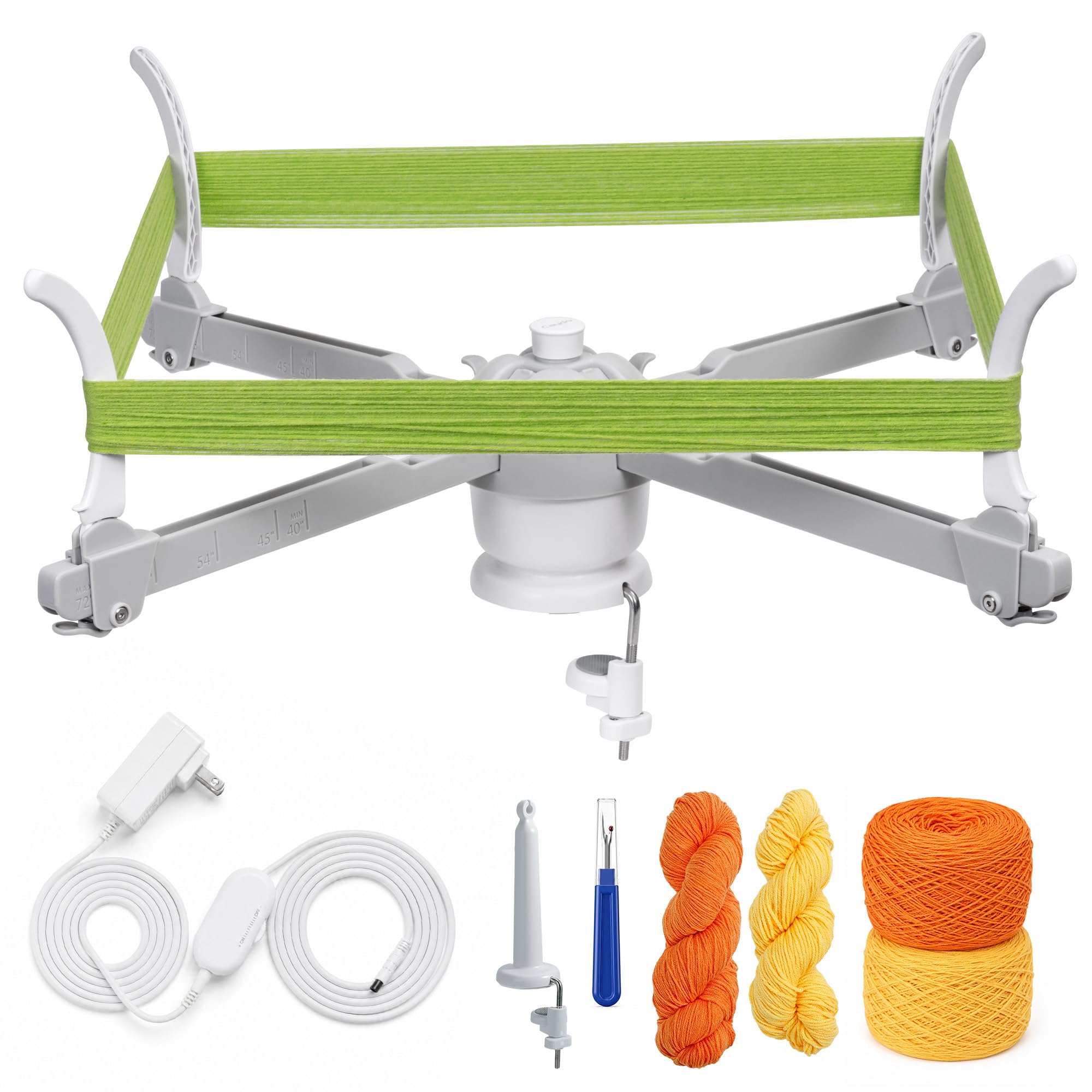 Caydo Electric Yarn Swift Y1 Pro, Umbrella Holder for Skeins, 2in1 Function | Au