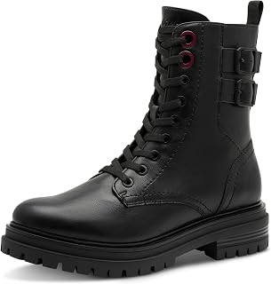 s.Oliver Damen Lace Boot Flat 5-25258-45, Women's Ankle Boots
