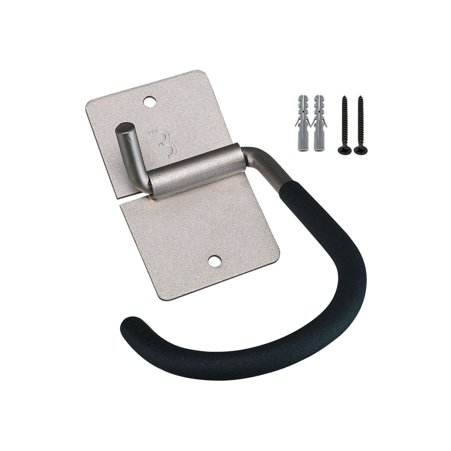 BBB ParkingHook Bicycle Wall Mount Bracket Ceiling Mount Bike Black