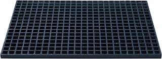 Gray Fiberglass Molded Pit Grating 36" x 25.75" x 1-1/4" | Corrosion Resistant, Chemical Resistant, Heat & Fire Resistant, Slip Resistant