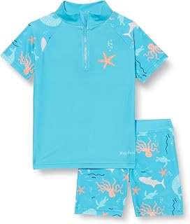 Playshoes Lot de 1 maillot de bain unisexe pour enfant - Protection UV - Maillot de bain - Short de bain