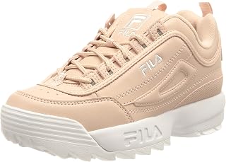Fila Disruptor Low WMN Women's Pink Leather Shoes 1010302.71Y
