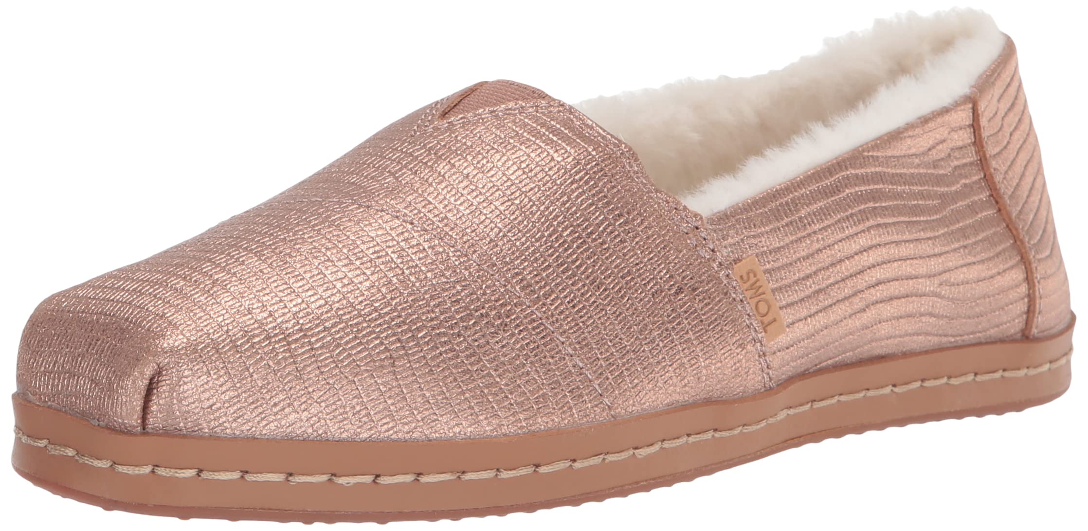 TOMS Women Alpargata Leather Wrap Espadrille, Espadrille Women's