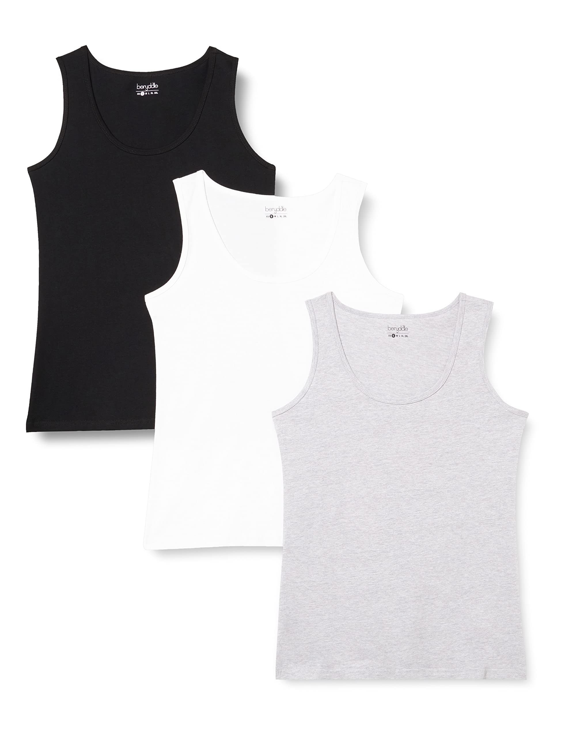 berydale Bd161 Women's Tank Top (Pack of 3)