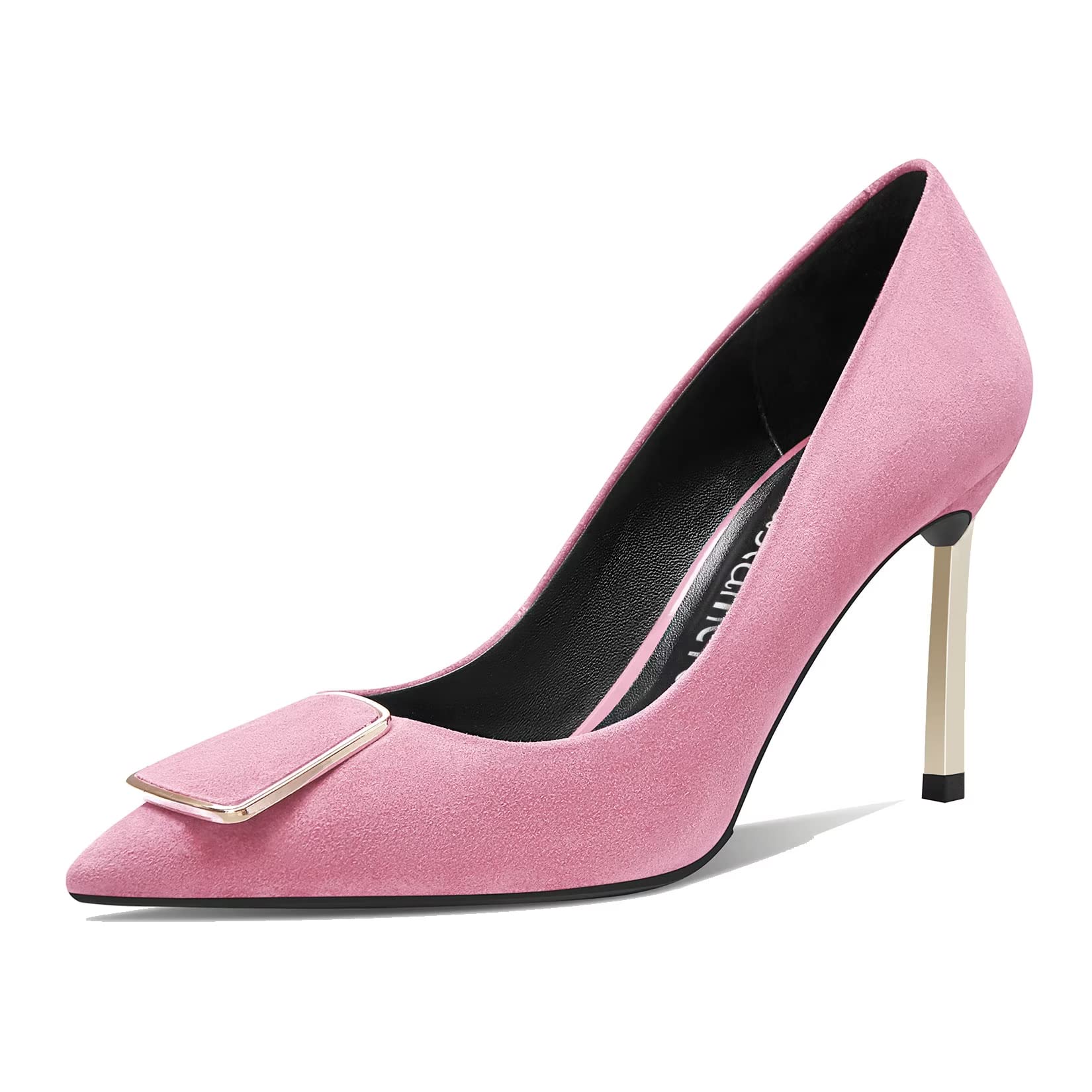 Castamere Women's Stiletto High Heel Closed Toe Pumps Slip-on Party Office Dress