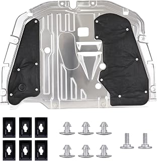 74110-TBA-A00 Aluminum Engine Splash Guard for Civic 2016-2021 | With mounting Screws,Under Engine Cover Replace:74112-TBA-A00 90674-TY2-A01