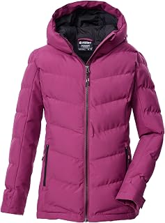 killtec Kow 220 Grls Qltd Jckt Chaqueta acolchada/chaqueta funcional con aspecto de plumón y capucha Niñas (Pack de 1)