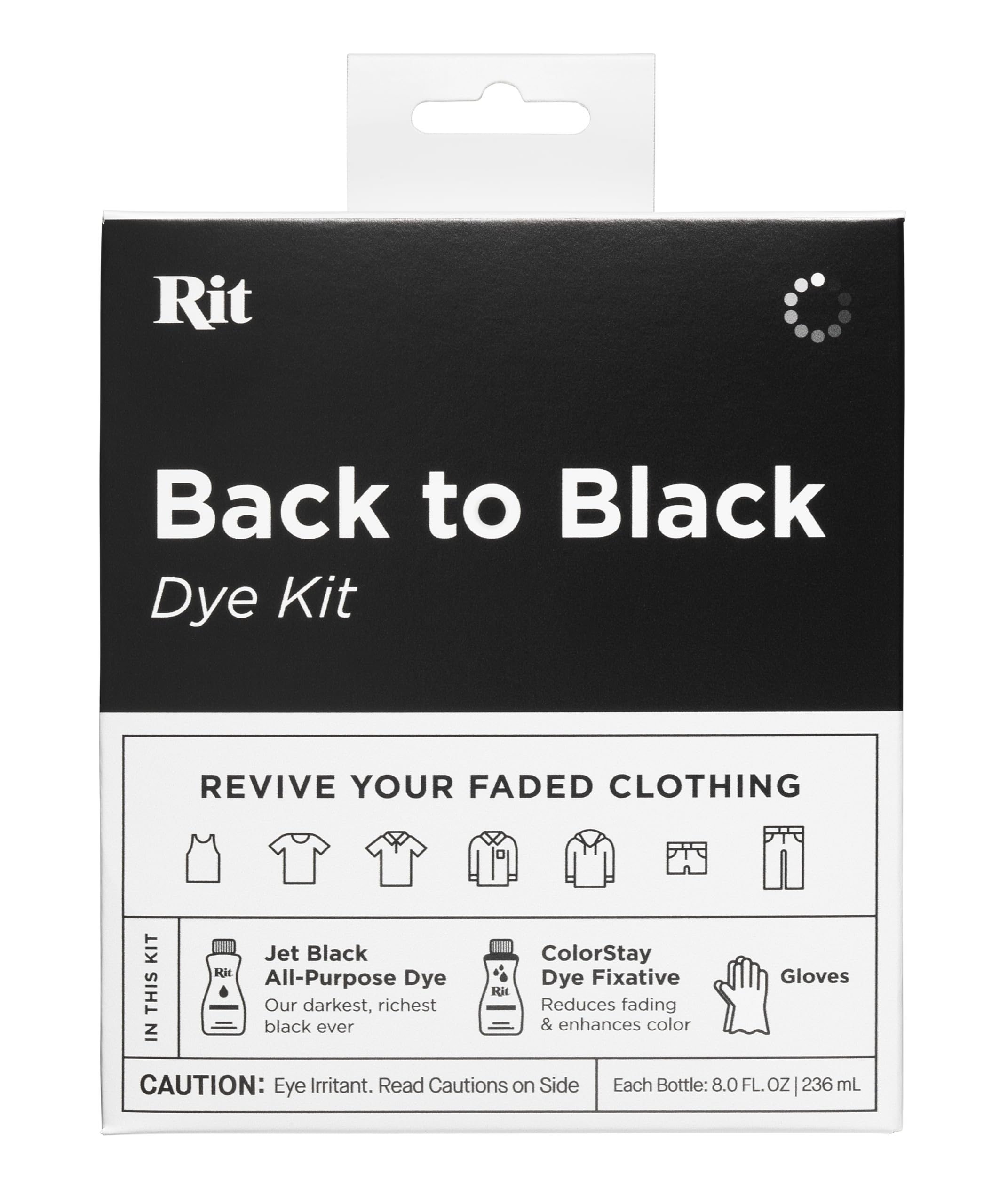 Rit Back to Black Dye Kit
