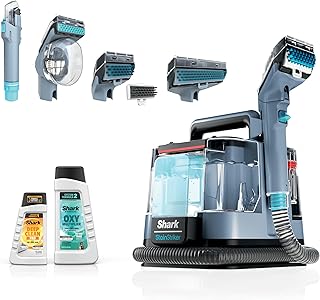 Shark StainStriker Portable Carpet/Upholstery Cleaner, 4 Tools, PX202BRN | For Carpet, Upholstery & Area Rugs, Stain & Odor Remover, Full Size Solutions, 3.5" Stain, 7" Stain, Crevice & Pet Mess Tools