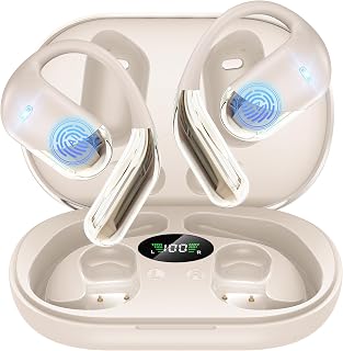 AI Translation Earbuds Real Time, No Subscription 198 Languages Translator | 60 Playtime Audifonos Traductores Inglés Español, Bluetooth 6.1 Translating Headphones with Charging Case for Travel Meeting