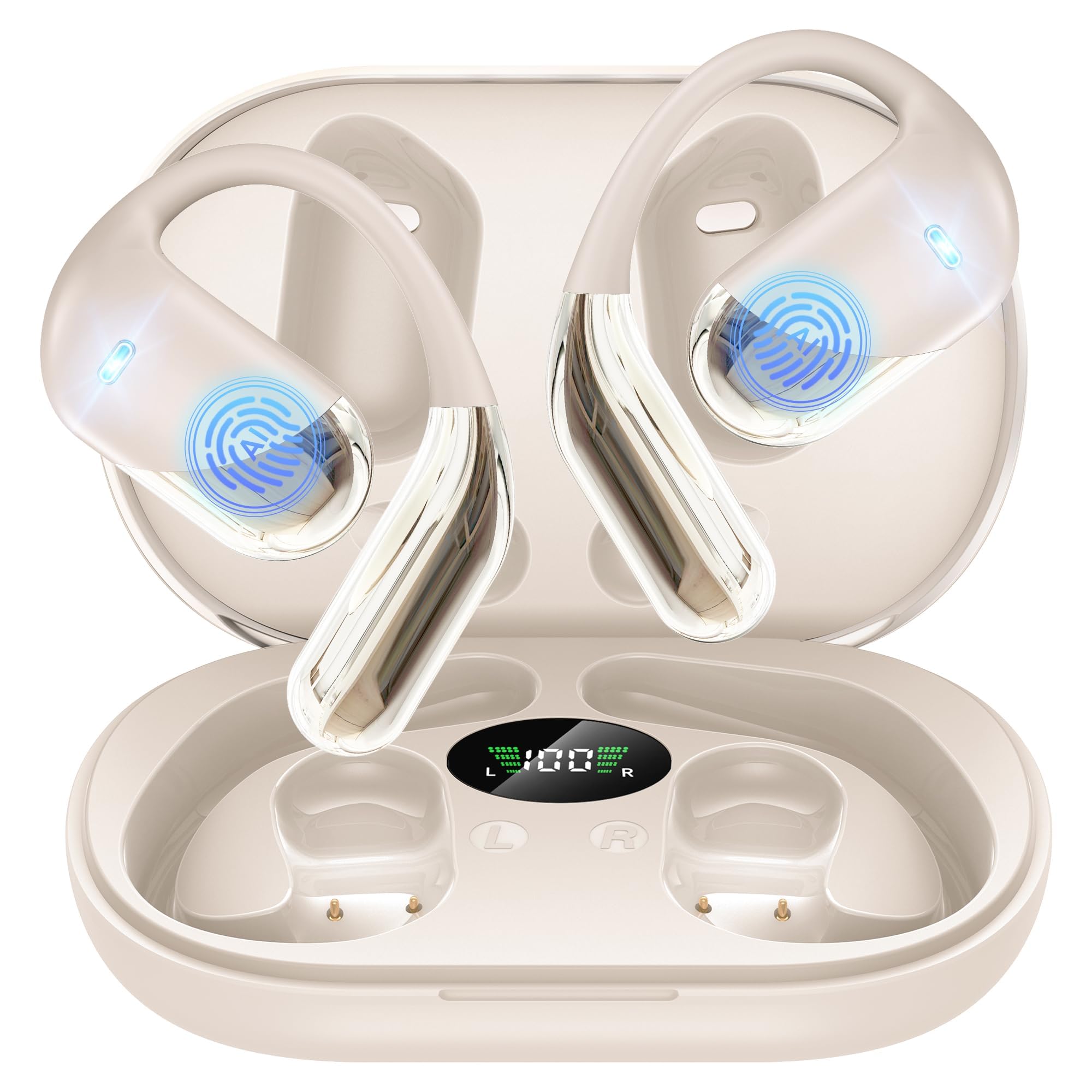 AI Translation Earbuds Real Time, No Subscription 198 Languages Translator | 60 