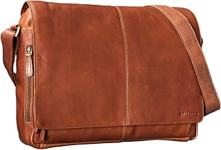 STILORD 'Alex' Unisex Vintage Leather Messenger Bag Messenger Bag Messenger Bag for 15.6 Inch Laptop