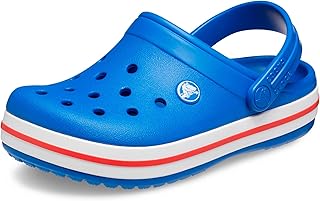 Crocs Junior Sandals Crocband Clogs Kids Blue Red 207006-4KZ-2023 Sport Shower Sun Leisure Pool