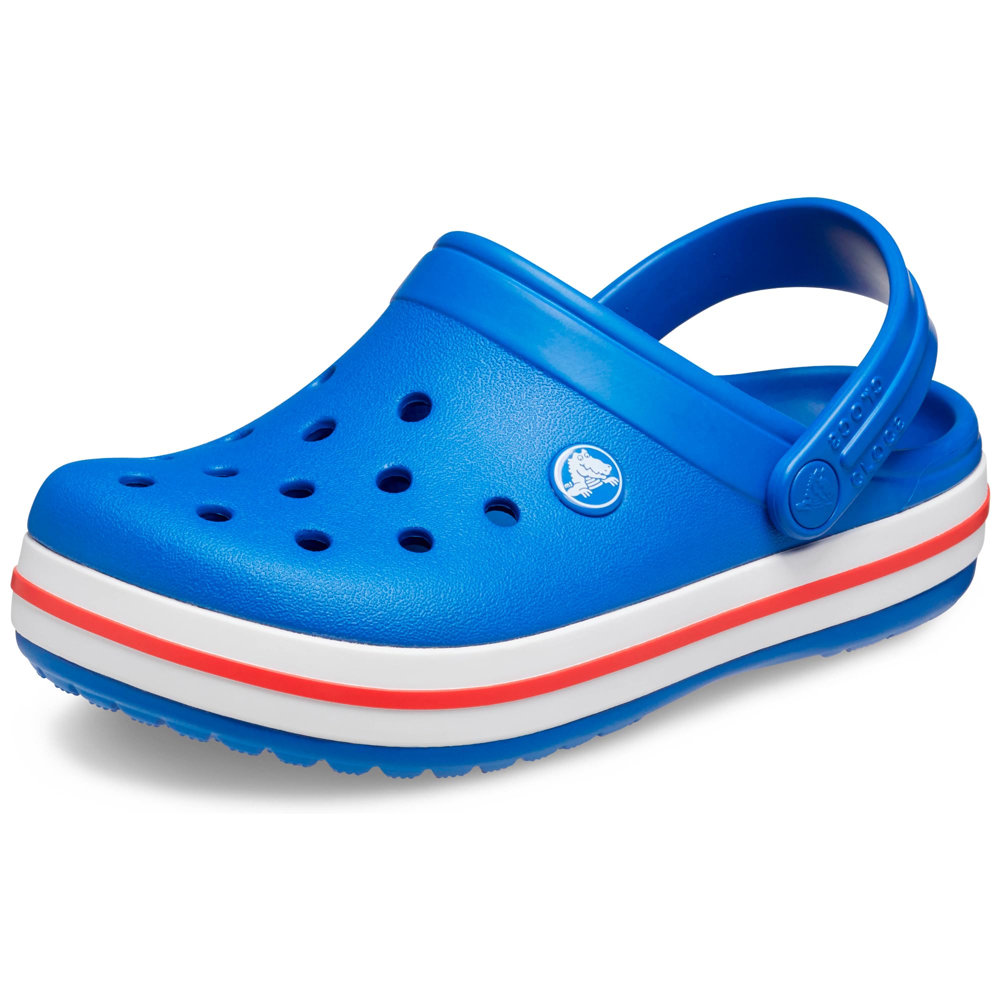 Crocs Junior Sandals Crocband Clogs Kids Blue Red 207006-4KZ-2023 Sport Shower S