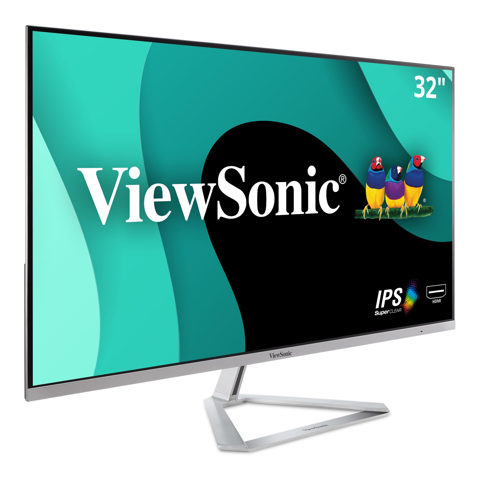 ViewSonic VX3276-MHD 32 Inch 1080p Widescreen IPS Monitor, HDMI, PC Display | Ul
