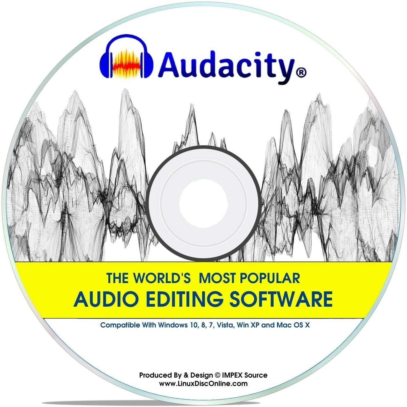 Audacity® Newest Version Professional Pro Audio Music Editing Recording Software