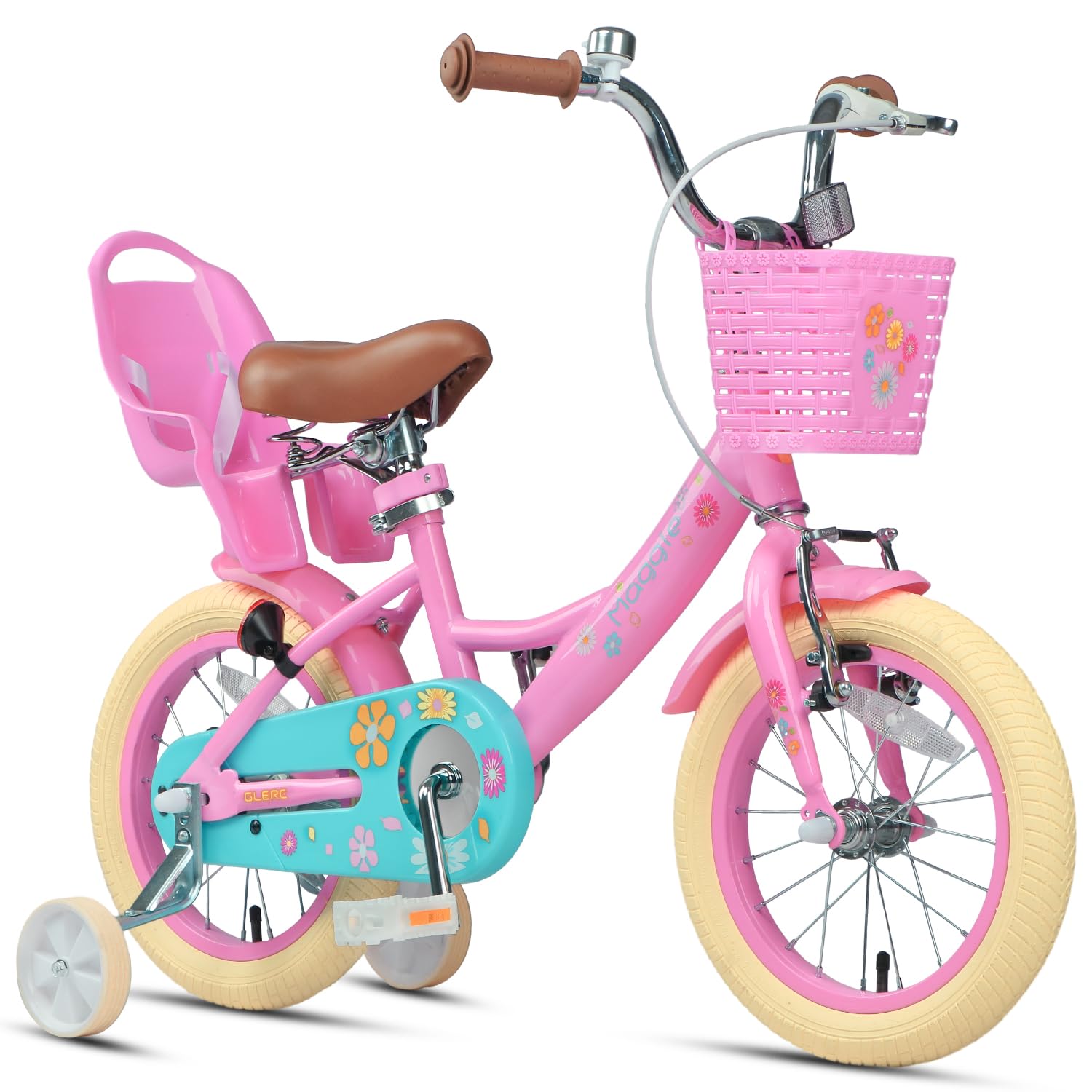 Glerc Maggie Girls Bike, 12-20 Inch Kids Bike for 2-13 Years Old Children, Princ