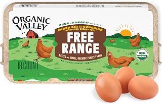 Organic Valley, Organic Free-Range Medium Brown Eggs - 18 ct
