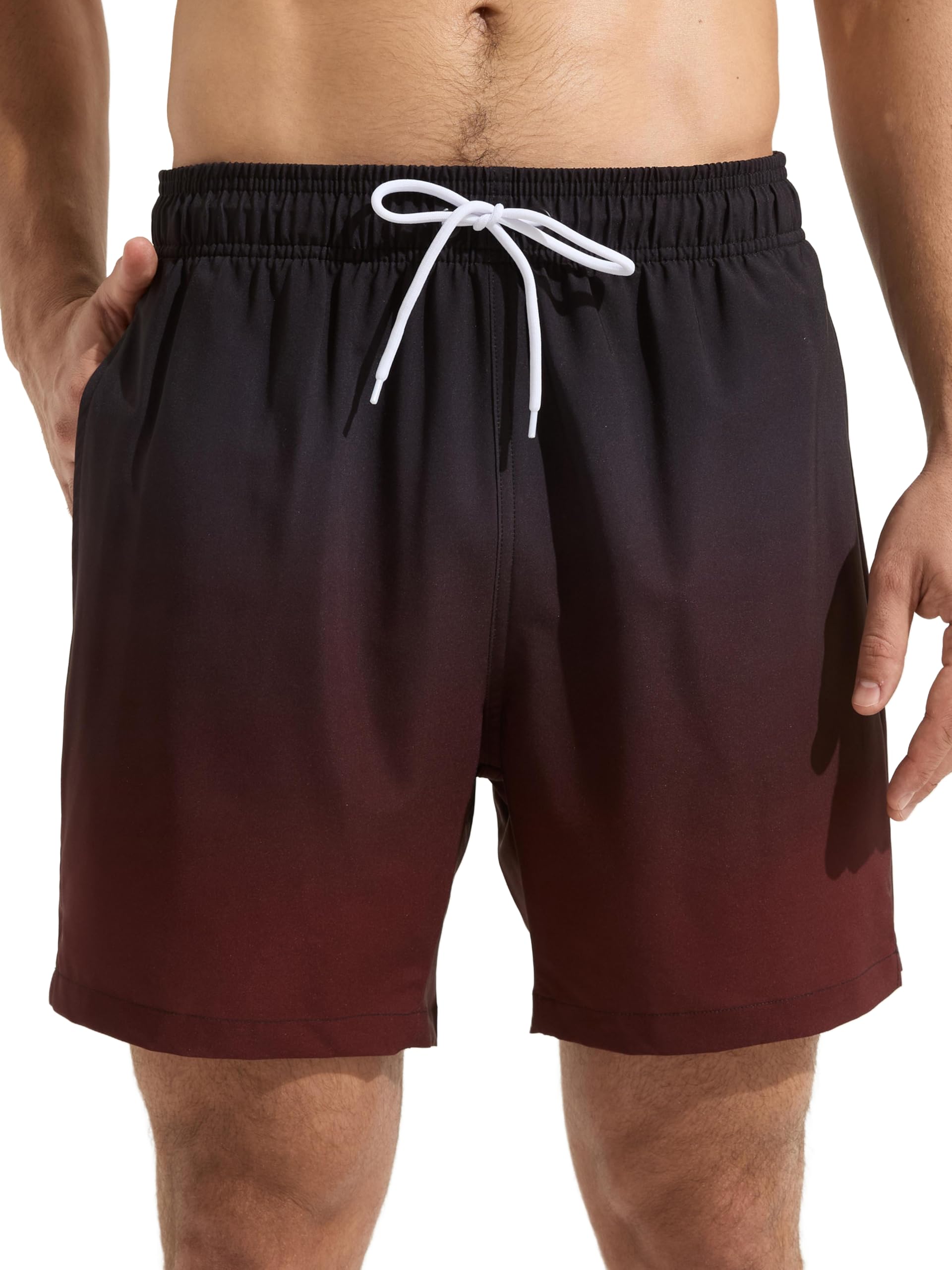 Arcweg Swimming Shorts for Men with Mesh Lining, Quick Dry Swim Shorts, Swimming