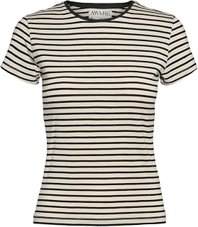 Vero Moda Vmines Fiona SS O-Neck Top VMA Noos Women's T-Shirt